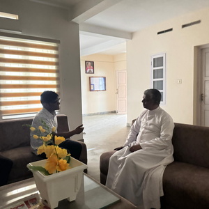 With Rt. Rev. Dr. James Anaparambil