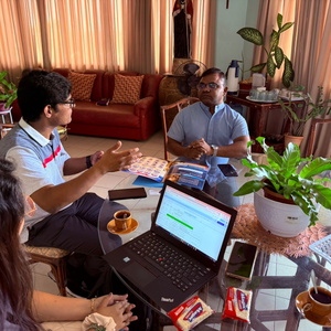 With Rev. Fr. Joseph Thambi OAD