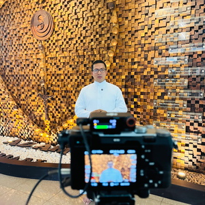 With Rev. Fr. Mathew Puthiyath