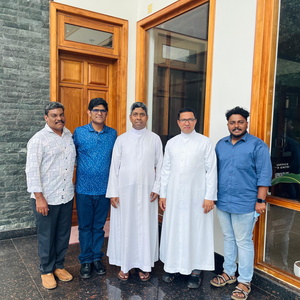With Rev. Fr. Thomas Tharayil