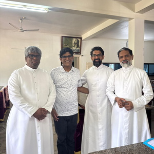 With Rev. Fr. Noel Kurisinkal