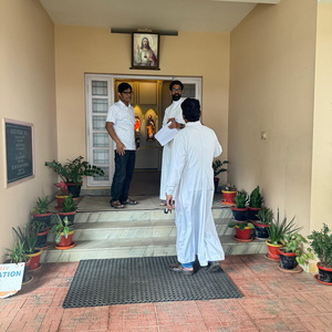 With Rev. Fr. Anoop Kalathithara, OSJ