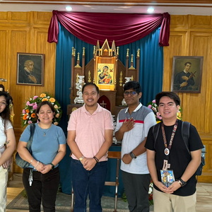 With Rev. Fr. Rico John Bilangel, CSsR