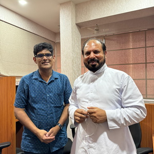 With Rev. Fr. Shaji Thumpechirayil