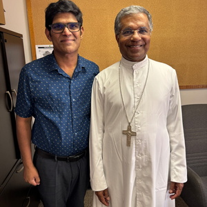 With Rev. Mar. Jose Kalluvelil