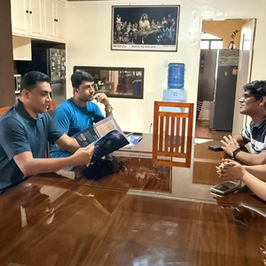 With Rev. Fr. Jibin,  Fr. Jickson and Sr. Sancta