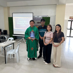 With Rev. Fr. Jose Romero De Dios III